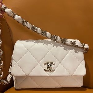 Chanel 2021 On The Shoulder Flap Bag